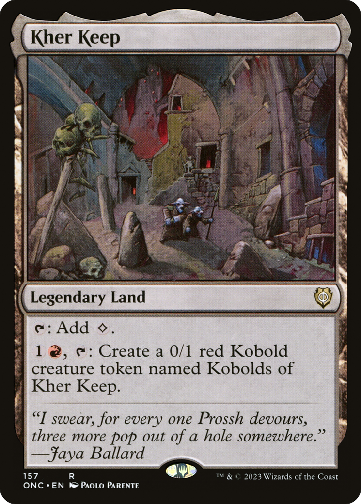 Kher Keep [Phyrexia: All Will Be One Commander] | GrognardGamesBatavia