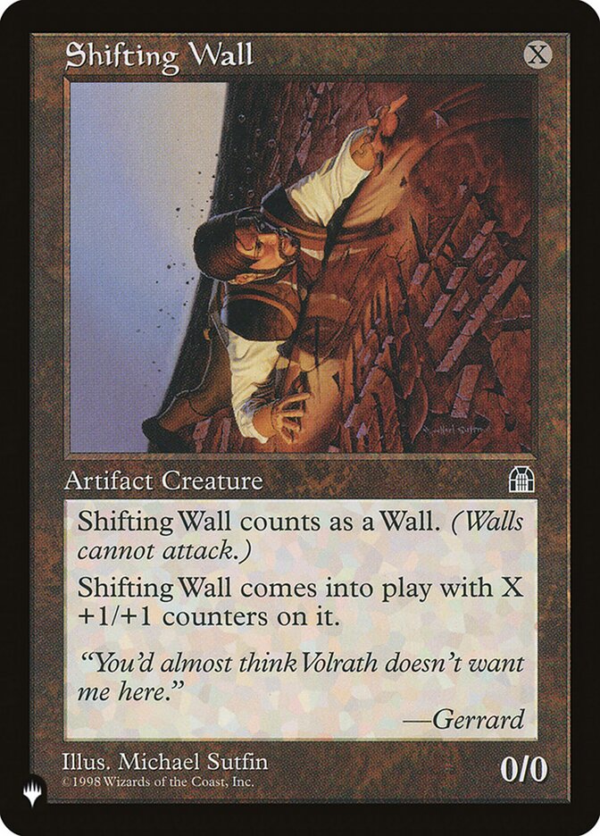 Shifting Wall [The List] | GrognardGamesBatavia