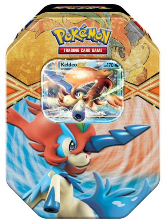 EX Power Tin (Keldeo EX) | GrognardGamesBatavia