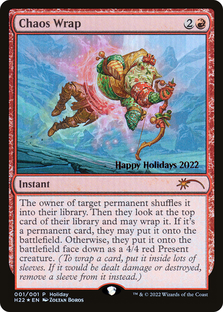 Chaos Wrap [Happy Holidays] | GrognardGamesBatavia