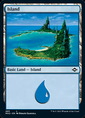 Island (483) (Foil Etched) [Modern Horizons 2] | GrognardGamesBatavia