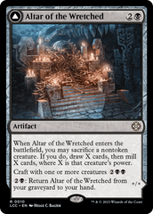 Altar of the Wretched // Wretched Bonemass [The Lost Caverns of Ixalan Commander] | GrognardGamesBatavia