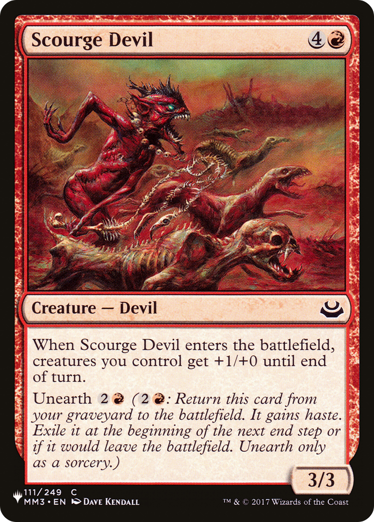 Scourge Devil [The List Reprints] | GrognardGamesBatavia