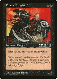 Black Knight (Oversized) [Oversize Cards] | GrognardGamesBatavia