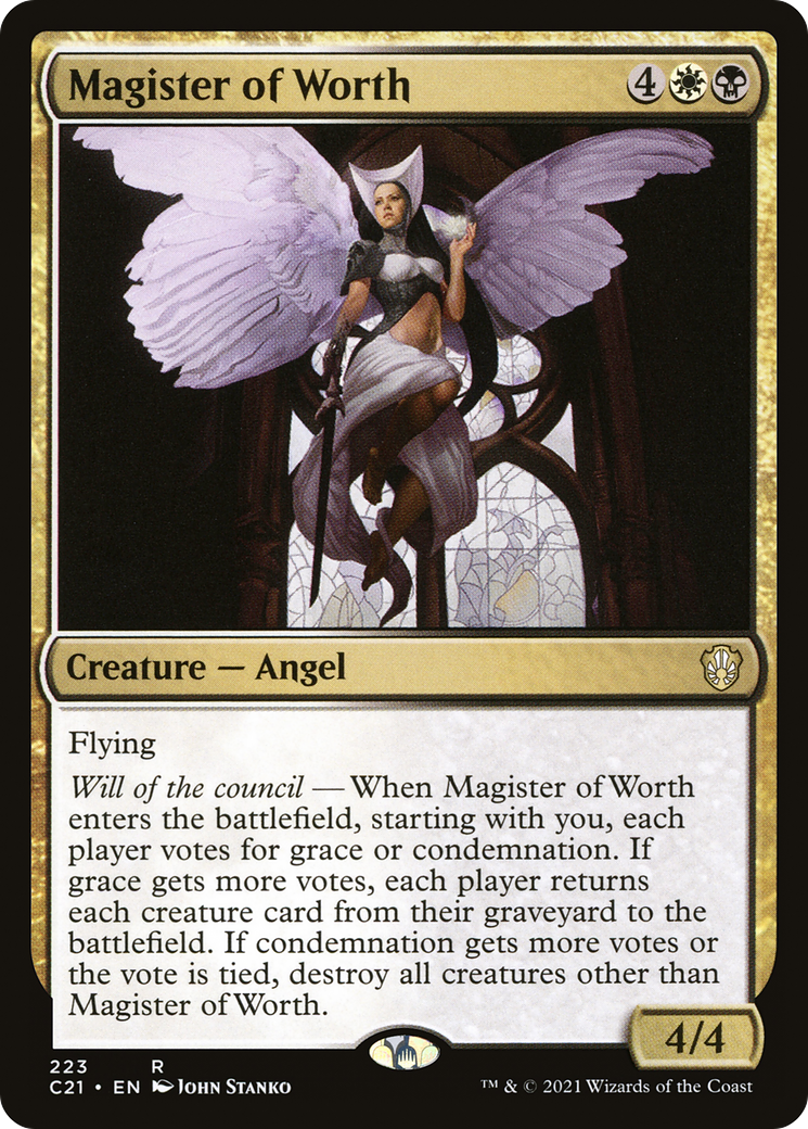Magister of Worth [Commander 2021] | GrognardGamesBatavia
