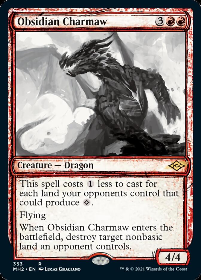 Obsidian Charmaw (Sketch) [Modern Horizons 2] | GrognardGamesBatavia