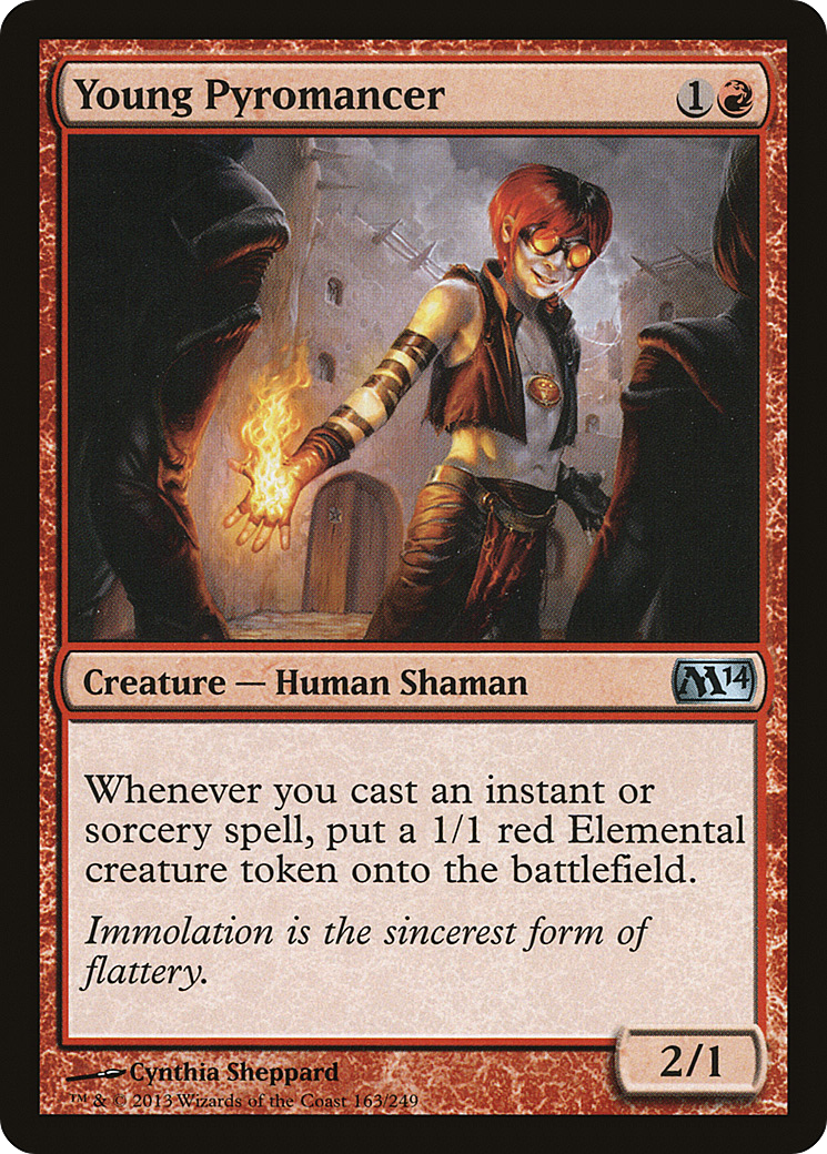 Young Pyromancer [Magic 2014] | GrognardGamesBatavia
