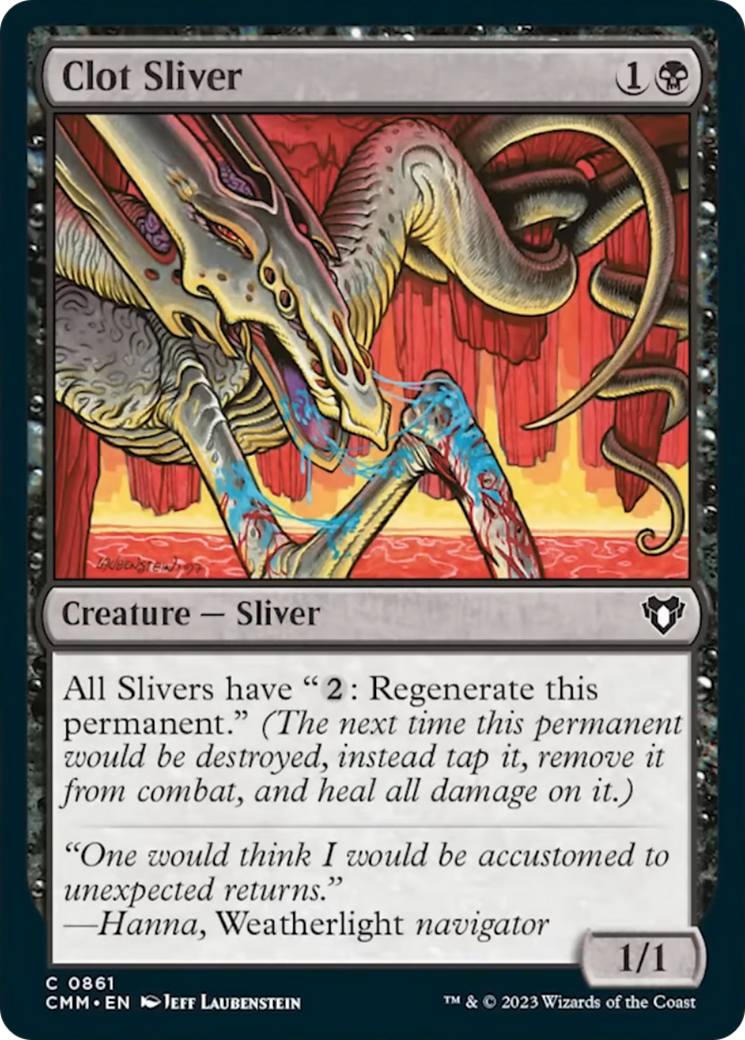 Clot Sliver [Commander Masters] | GrognardGamesBatavia