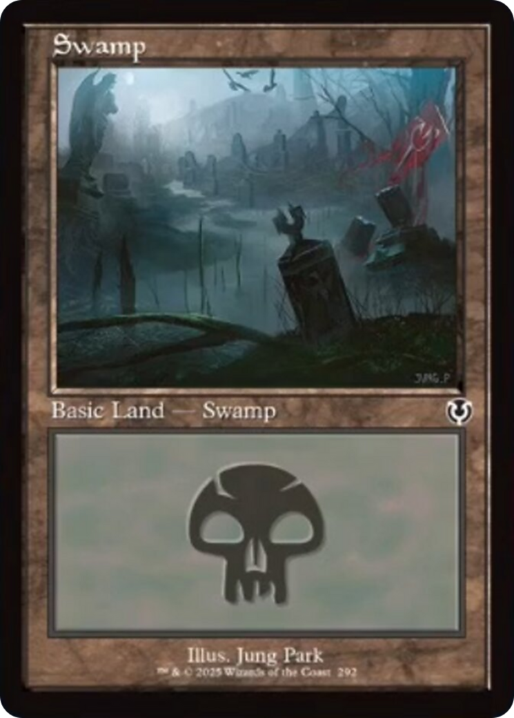 Swamp (292) (Retro Frame) [Innistrad Remastered] | GrognardGamesBatavia