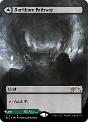 Darkbore Pathway // Slitherbore Pathway (Borderless) [Secret Lair: Ultimate Edition 2] | GrognardGamesBatavia