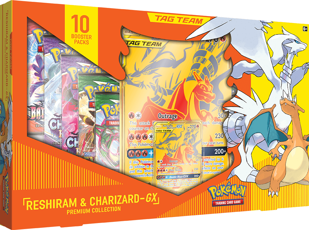 Tag Team - Premium Collection (Reshiram & Charizard GX) | GrognardGamesBatavia