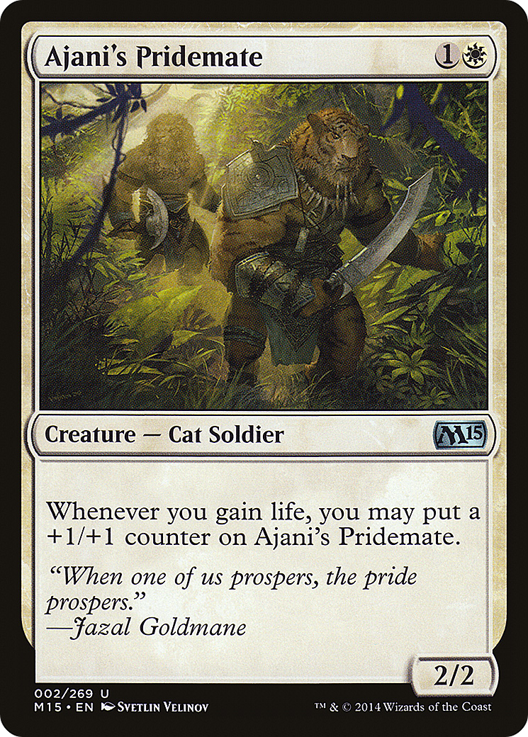 Ajani's Pridemate [Magic 2015] | GrognardGamesBatavia