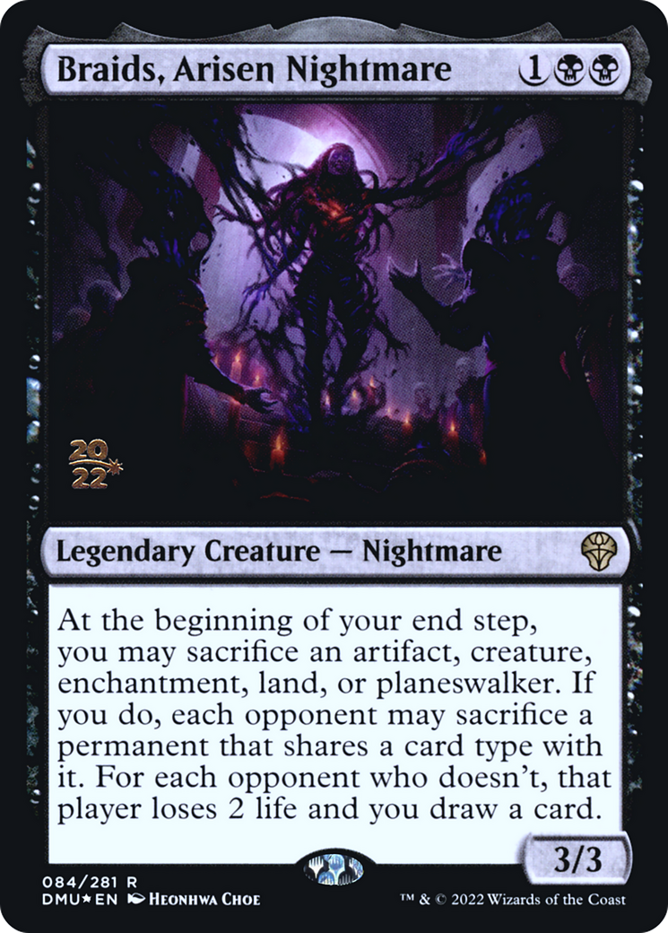Braids, Arisen Nightmare [Dominaria United Prerelease Promos] | GrognardGamesBatavia
