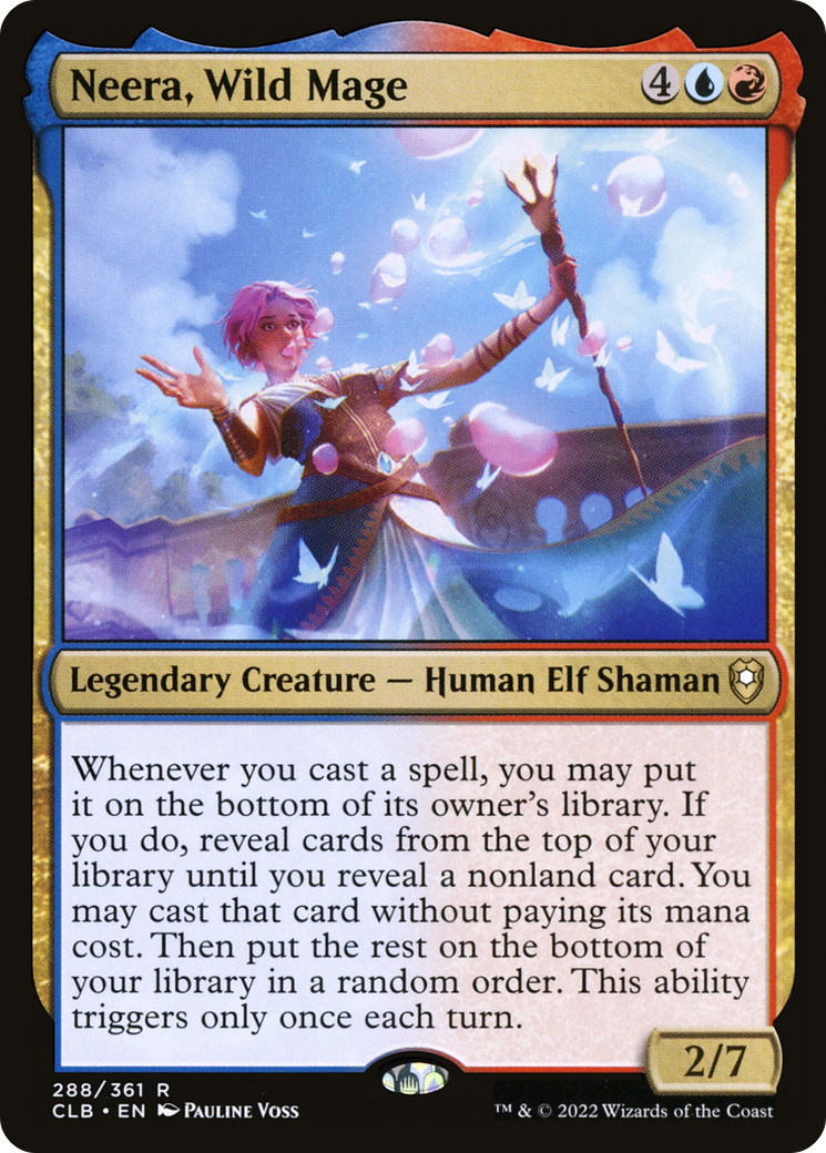 Neera, Wild Mage [Commander Legends: Battle for Baldur's Gate] | GrognardGamesBatavia