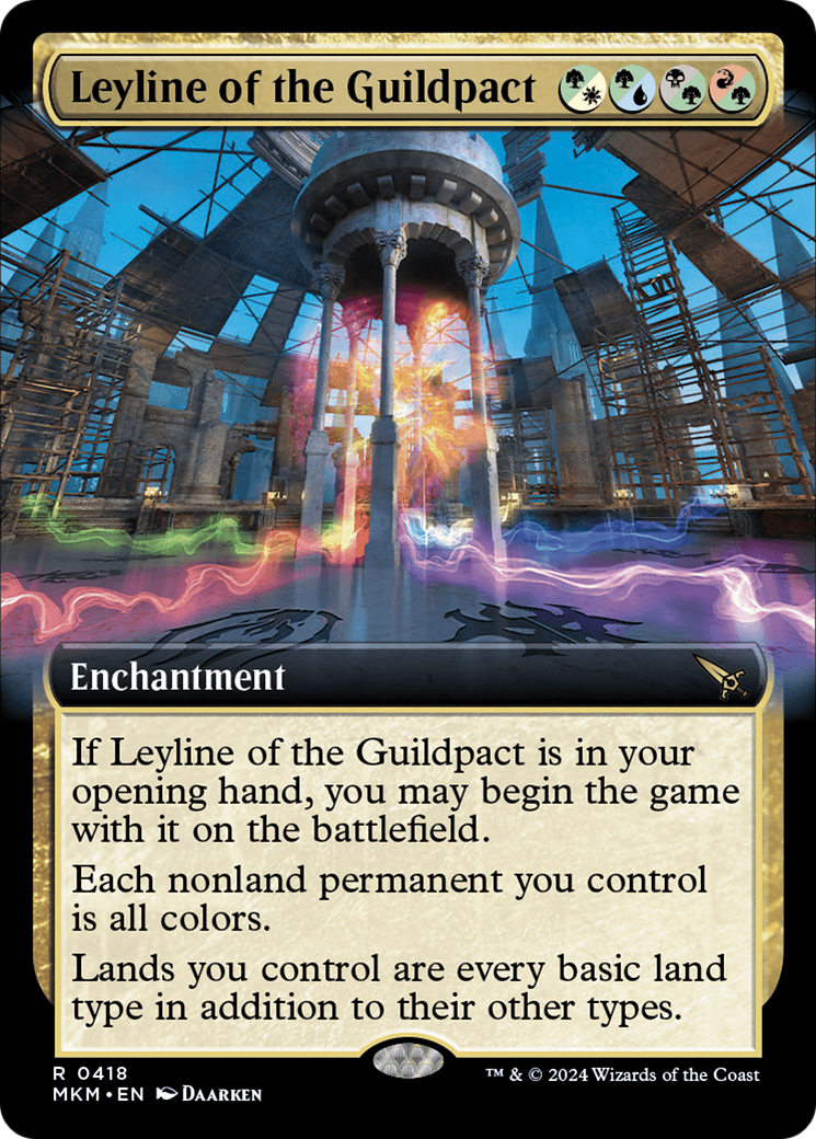 Leyline of the Guildpact (Extended Art) [Murders at Karlov Manor] | GrognardGamesBatavia