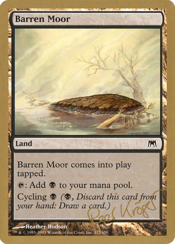 Barren Moor (Peer Kroger) [World Championship Decks 2003] | GrognardGamesBatavia
