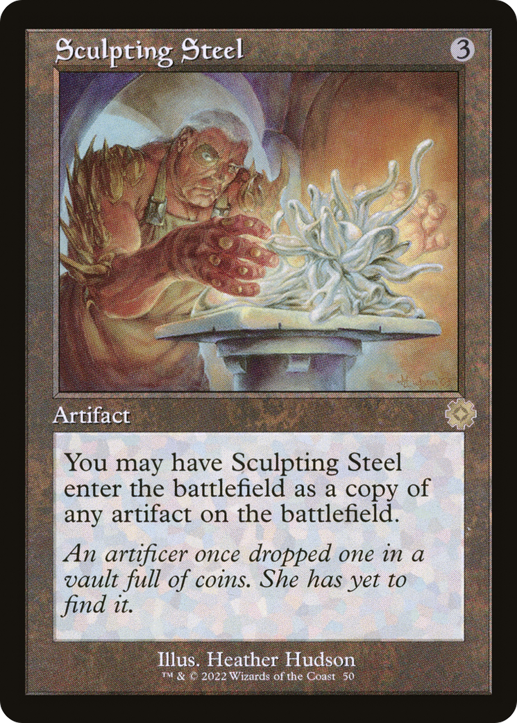 Sculpting Steel (Retro) [The Brothers' War Retro Artifacts] | GrognardGamesBatavia