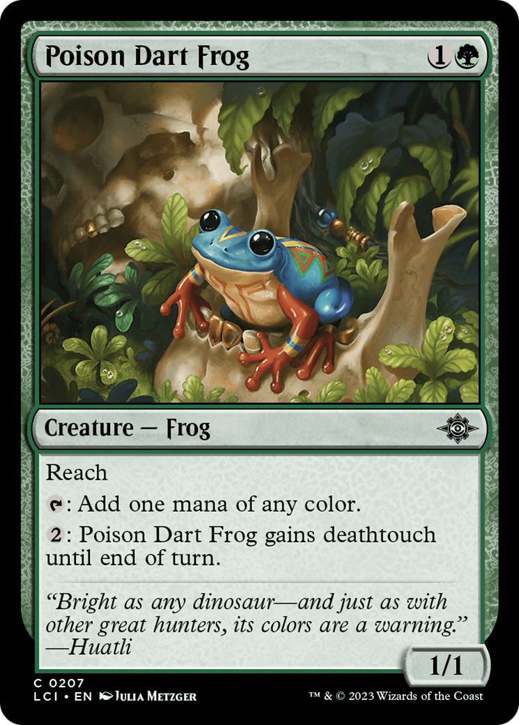 Poison Dart Frog [The Lost Caverns of Ixalan] | GrognardGamesBatavia