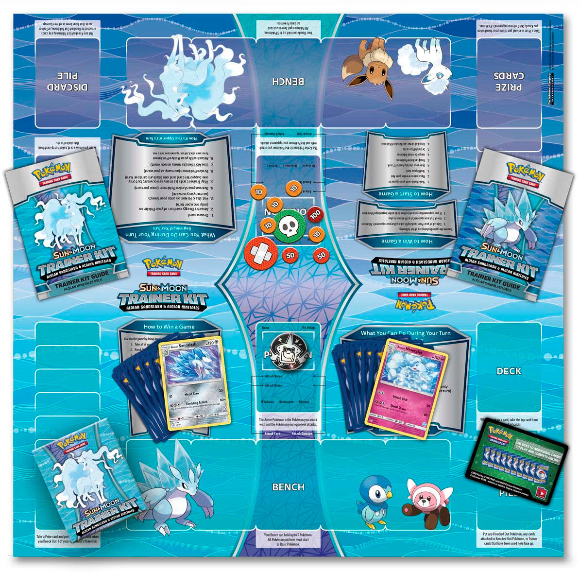 Sun & Moon: Trainer Kit (Alolan Sandslash & Alolan Ninetales) | GrognardGamesBatavia