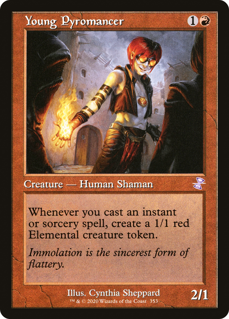 Young Pyromancer (Timeshifted) [Time Spiral Remastered] | GrognardGamesBatavia