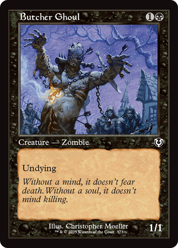 Butcher Ghoul (Retro Frame) [Innistrad Remastered] | GrognardGamesBatavia