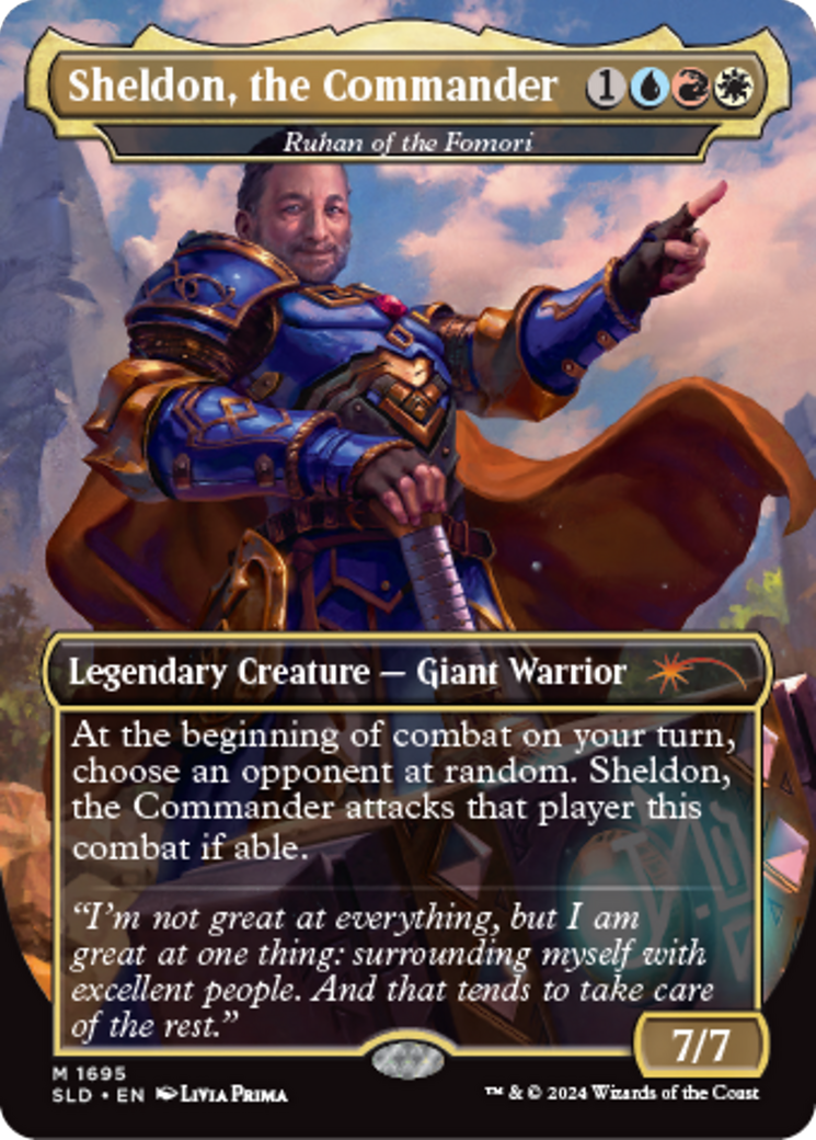 Ruhan of the Fomori - Sheldon, the Commander [Secret Lair: Sheldon's Spellbook] | GrognardGamesBatavia