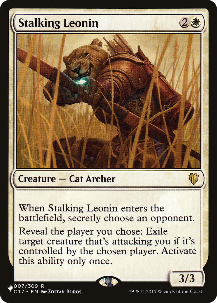 Stalking Leonin [The List] | GrognardGamesBatavia