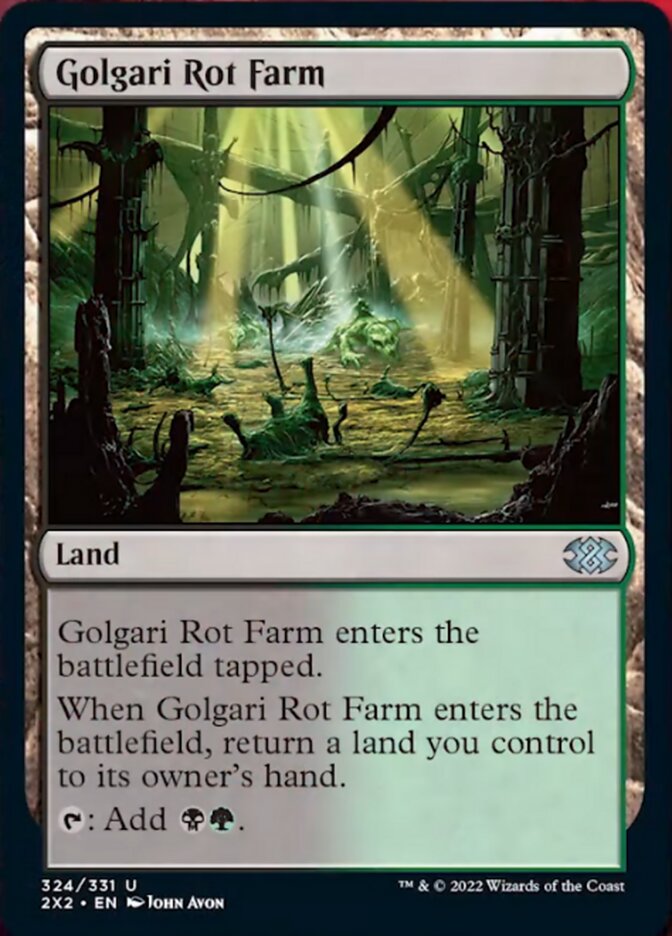 Golgari Rot Farm [Double Masters 2022] | GrognardGamesBatavia