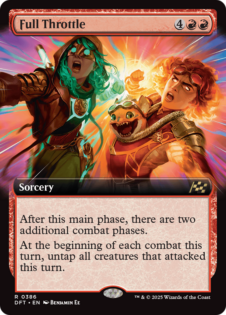 Full Throttle (Extended Art) [Aetherdrift] | GrognardGamesBatavia