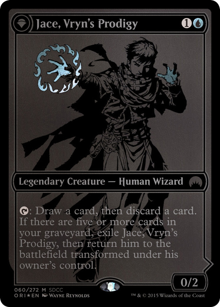 Jace, Vryn's Prodigy // Jace, Telepath Unbound [San Diego Comic-Con 2015] | GrognardGamesBatavia