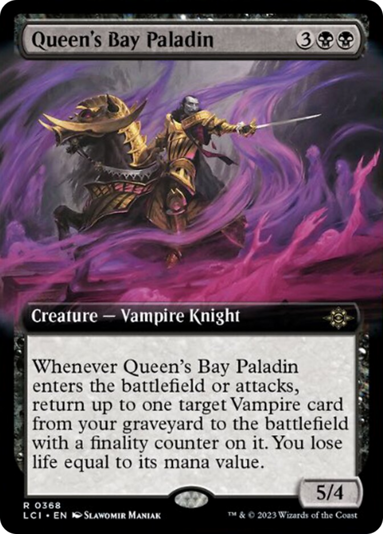 Queen's Bay Paladin (Extended Art) [The Lost Caverns of Ixalan] | GrognardGamesBatavia