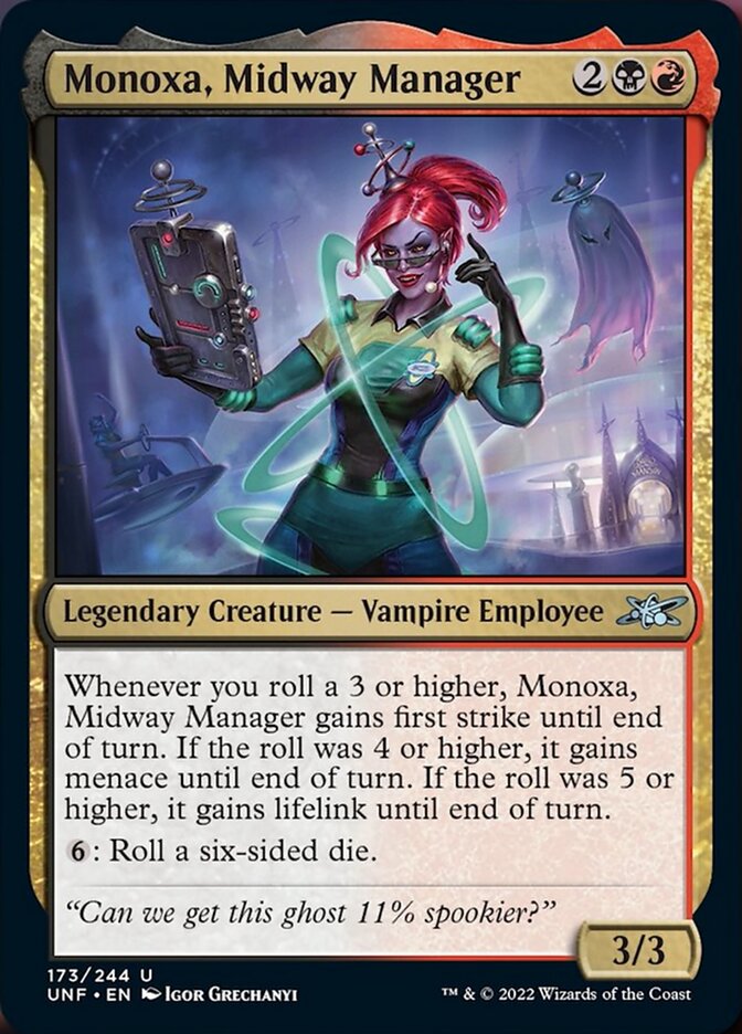 Monoxa, Midway Manager [Unfinity] | GrognardGamesBatavia