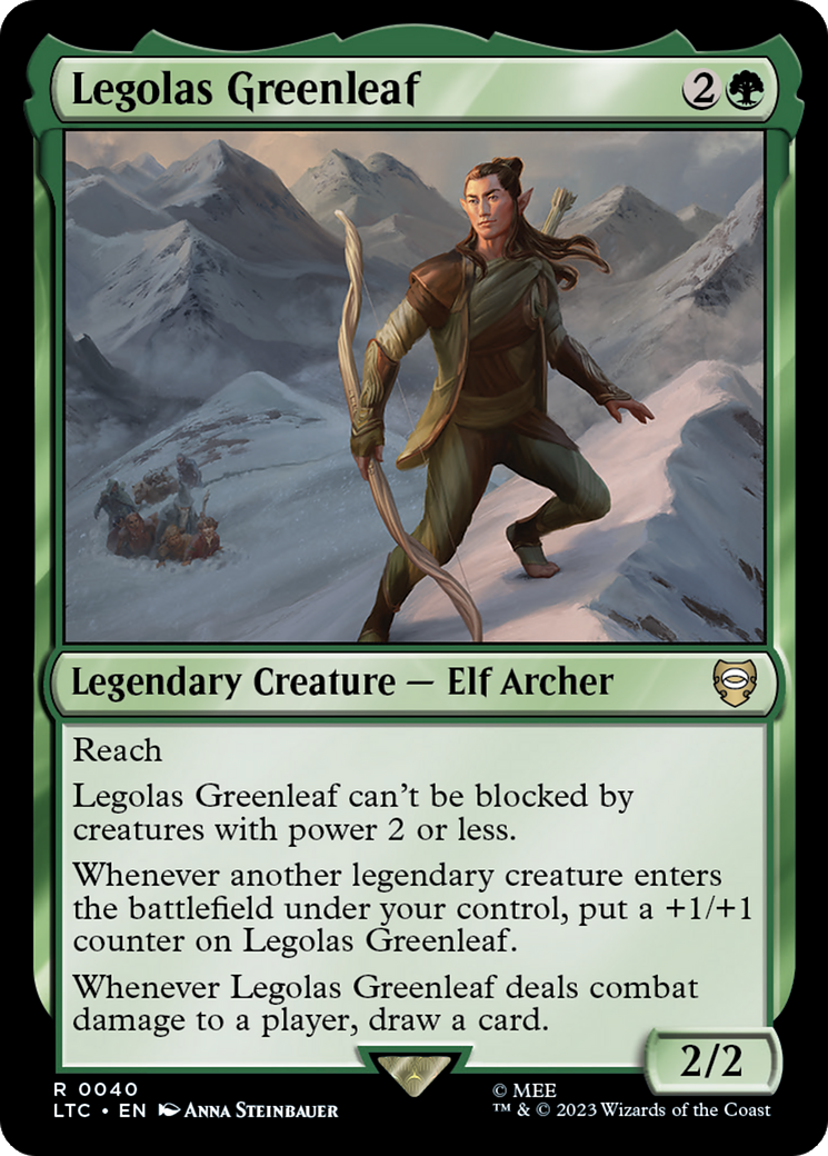 Legolas Greenleaf [The Lord of the Rings: Tales of Middle-Earth Commander] | GrognardGamesBatavia