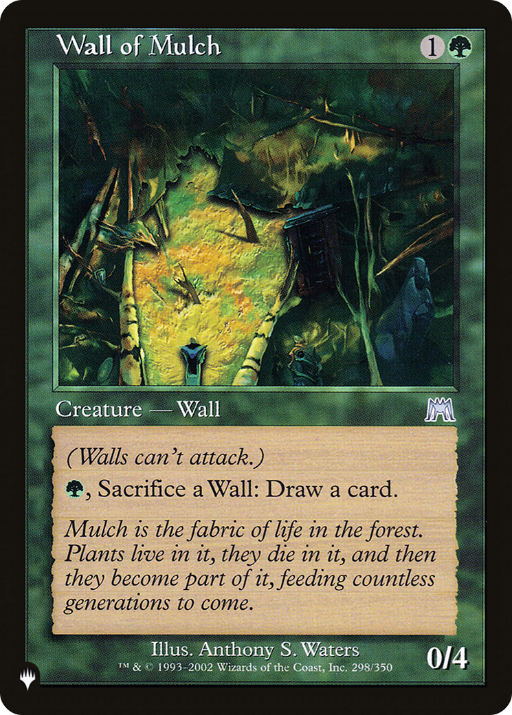 Wall of Mulch [The List Reprints] | GrognardGamesBatavia