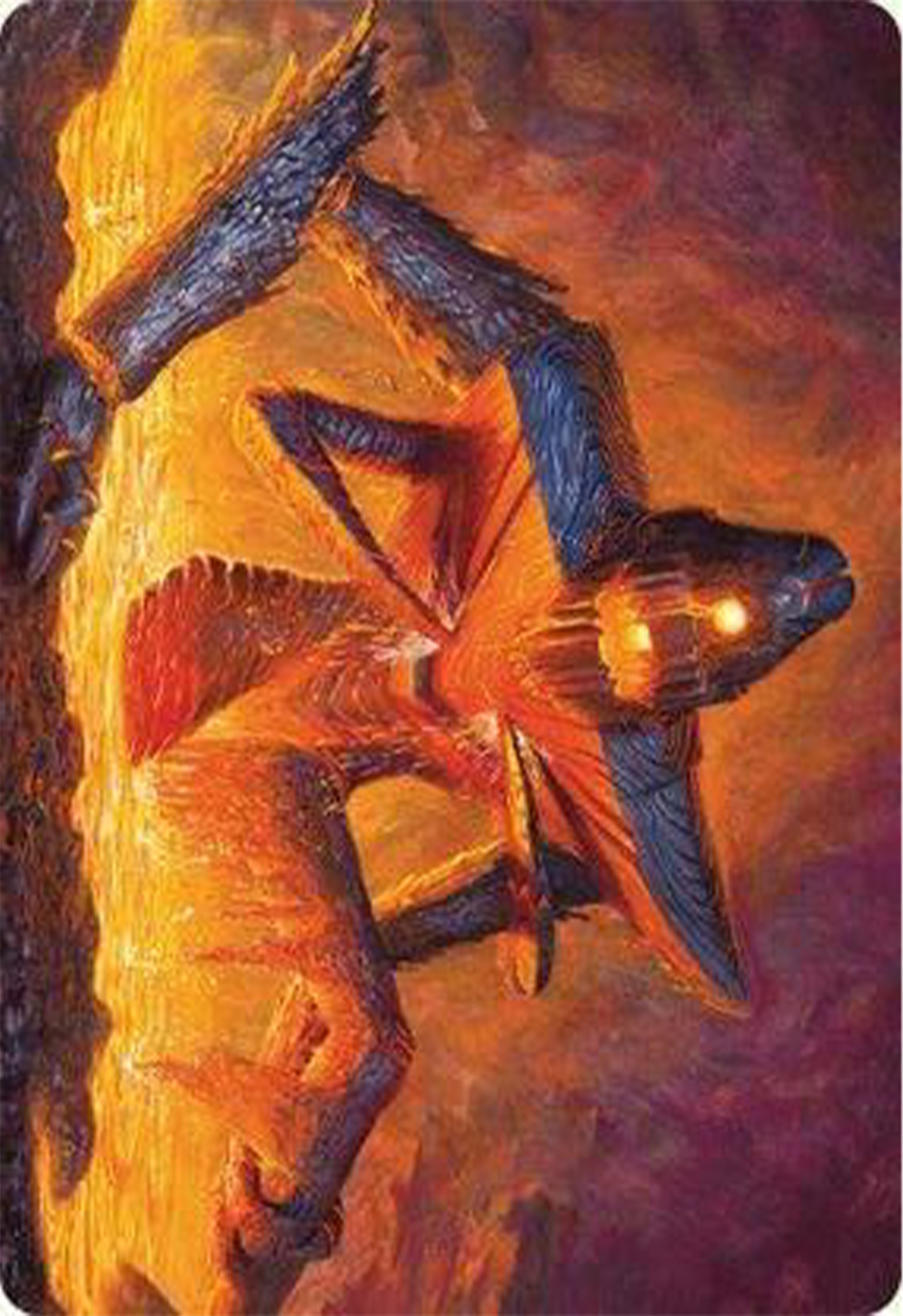 Molten Gatekeeper Art Card [Modern Horizons 3 Art Series] | GrognardGamesBatavia