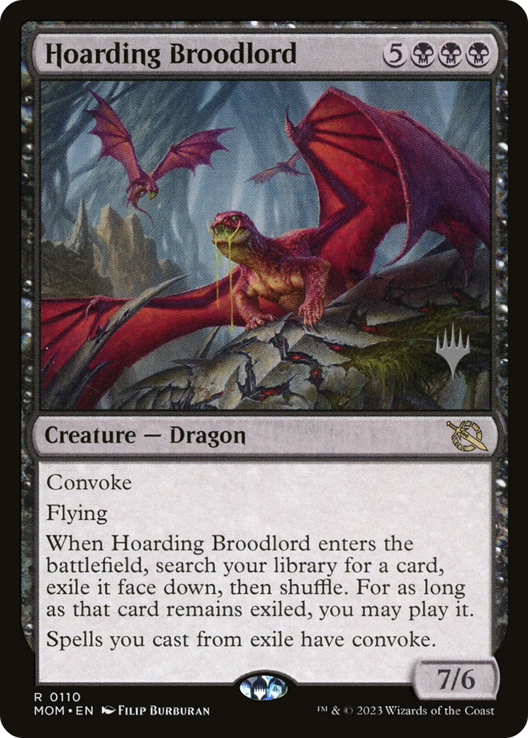 Hoarding Broodlord (Promo Pack) [March of the Machine Promos] | GrognardGamesBatavia