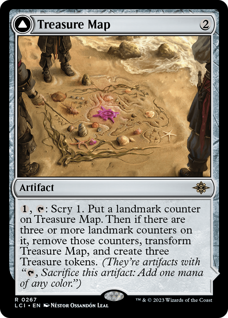 Treasure Map // Treasure Cove [The Lost Caverns of Ixalan] | GrognardGamesBatavia