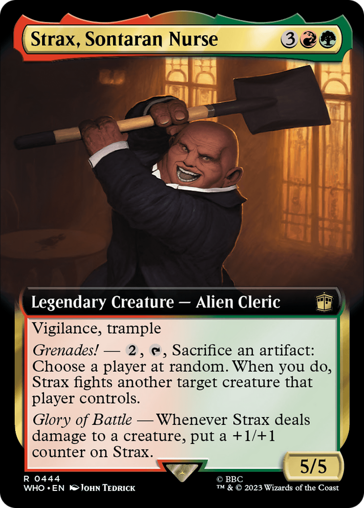 Strax, Sontaran Nurse (Extended Art) [Doctor Who] | GrognardGamesBatavia