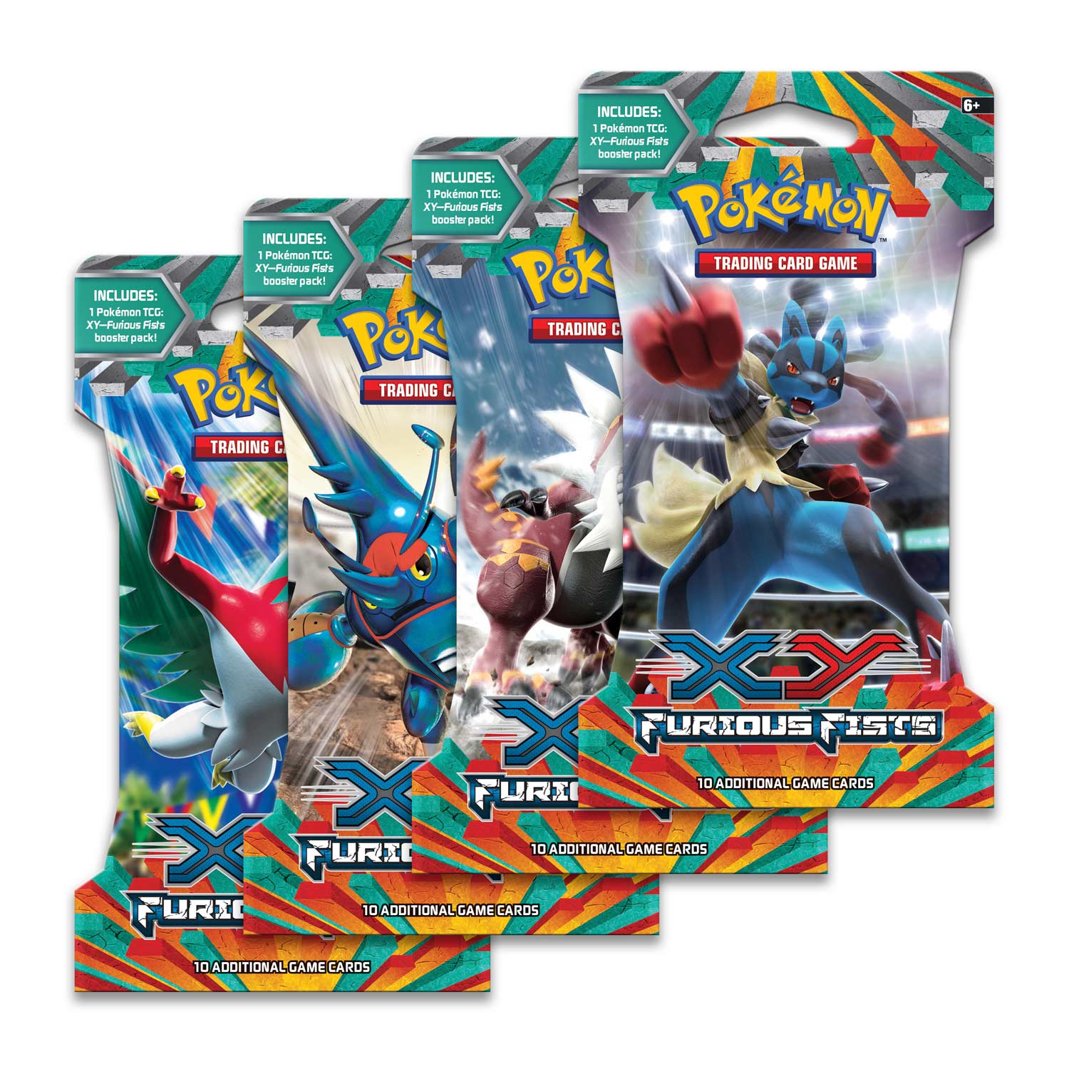 XY: Furious Fists - Sleeved Booster Pack Case | GrognardGamesBatavia