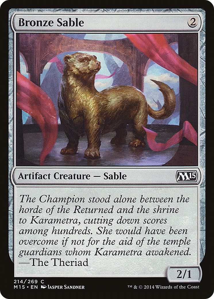 Bronze Sable [Magic 2015] | GrognardGamesBatavia