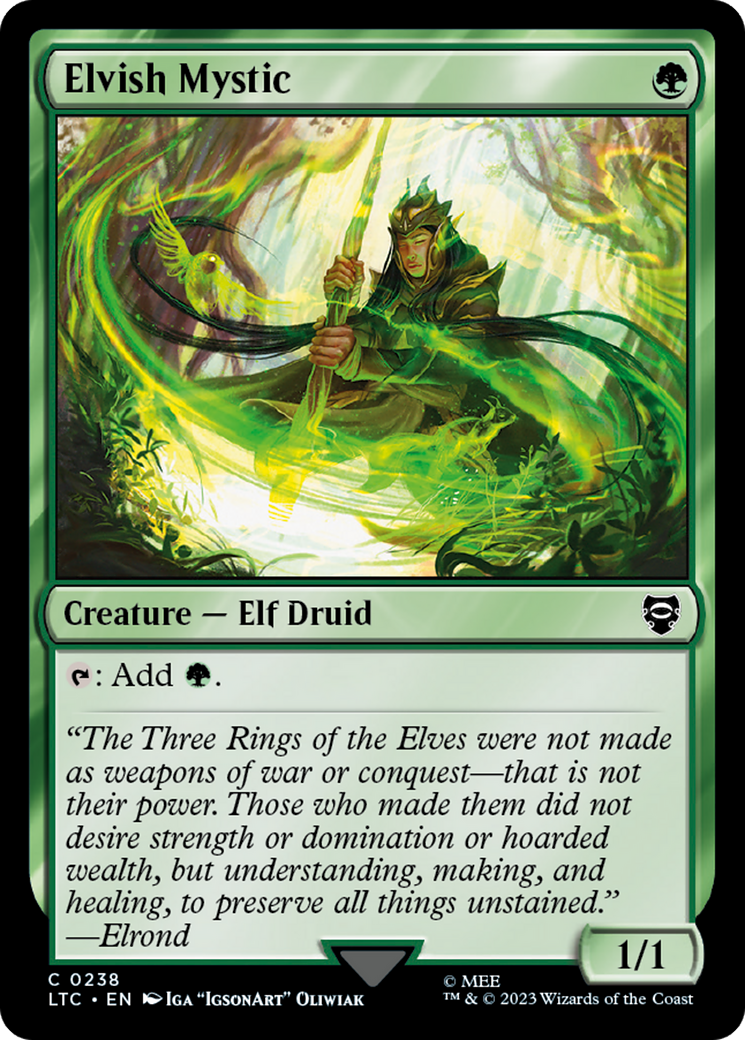 Elvish Mystic [The Lord of the Rings: Tales of Middle-Earth Commander] | GrognardGamesBatavia