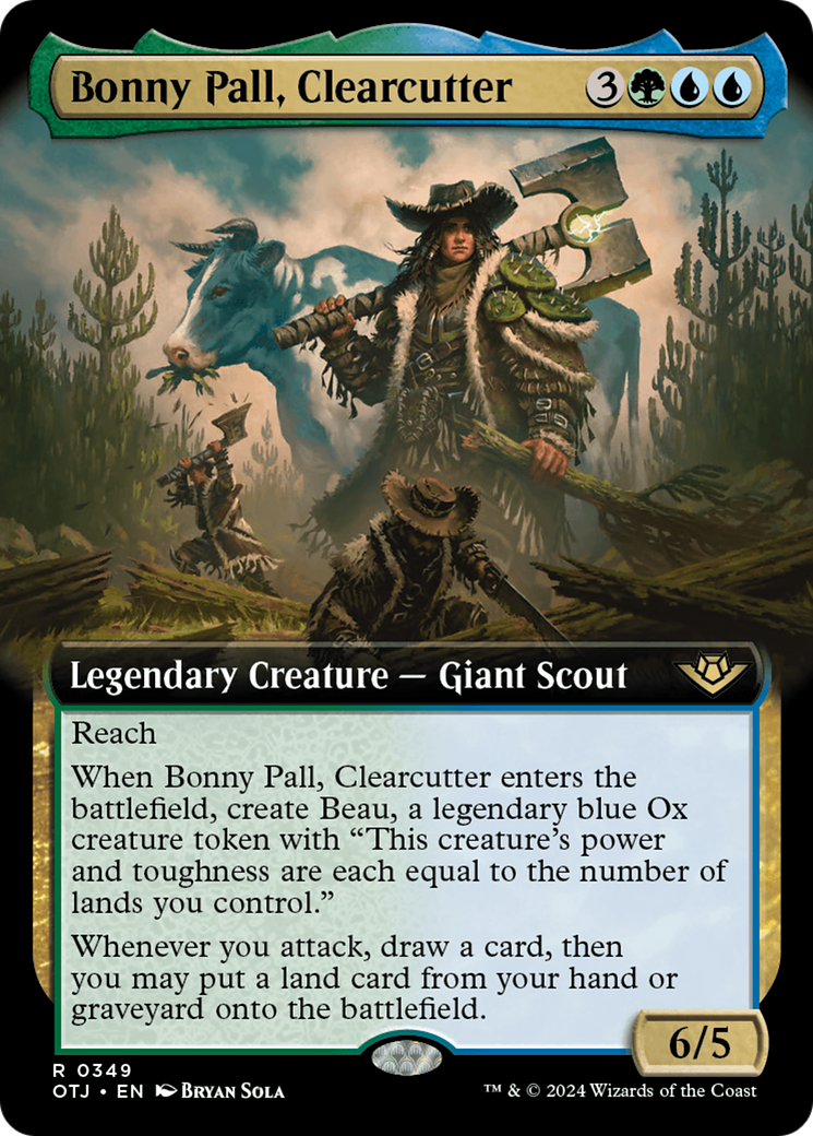 Bonny Pall, Clearcutter (Extended Art) [Outlaws of Thunder Junction] | GrognardGamesBatavia