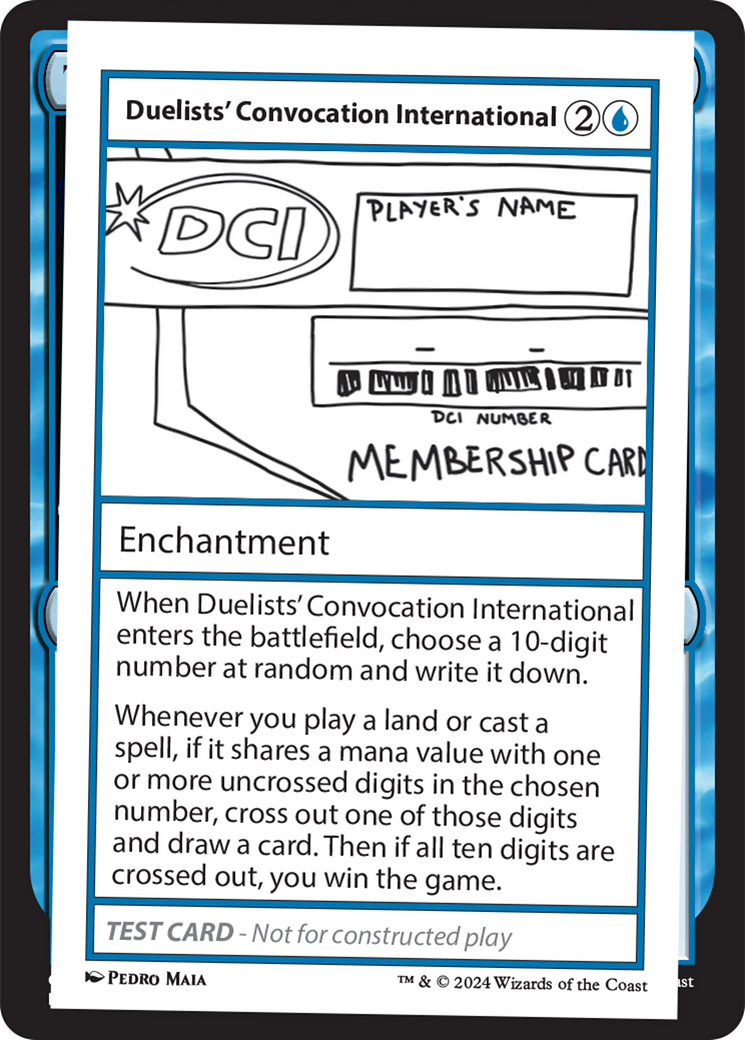 Duelists' Convocation International [Mystery Booster 2 Playtest Cards] | GrognardGamesBatavia