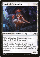 Spirited Companion [The List] | GrognardGamesBatavia