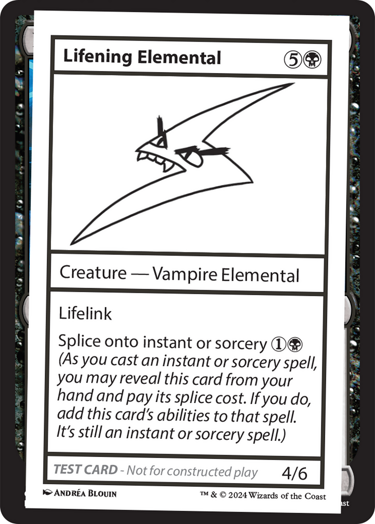 Lifening Elemental [Mystery Booster 2 Playtest Cards] | GrognardGamesBatavia