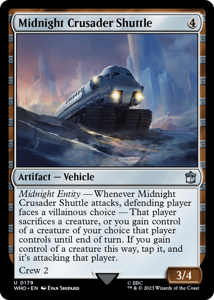 Midnight Crusader Shuttle [Doctor Who] | GrognardGamesBatavia