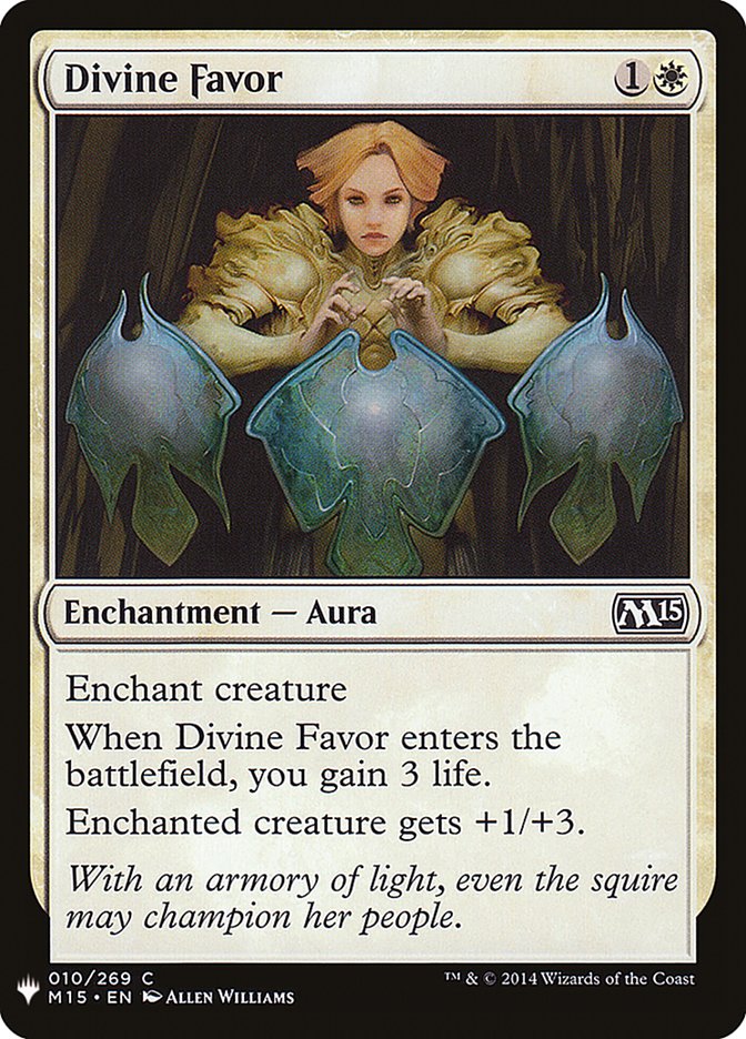 Divine Favor [Mystery Booster] | GrognardGamesBatavia