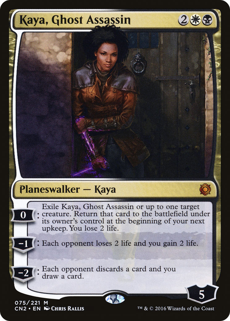 Kaya, Ghost Assassin (075/221) [Conspiracy: Take the Crown] | GrognardGamesBatavia
