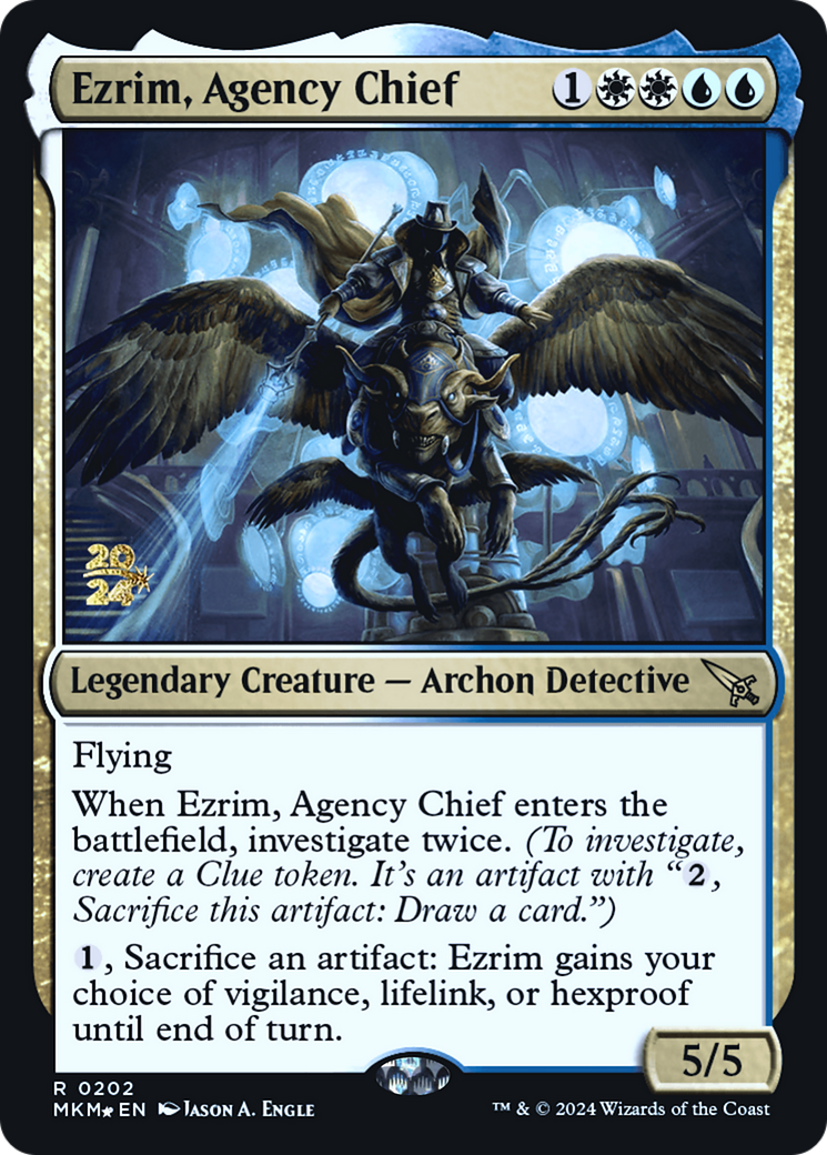 Ezrim, Agency Chief [Murders at Karlov Manor Prerelease Promos] | GrognardGamesBatavia