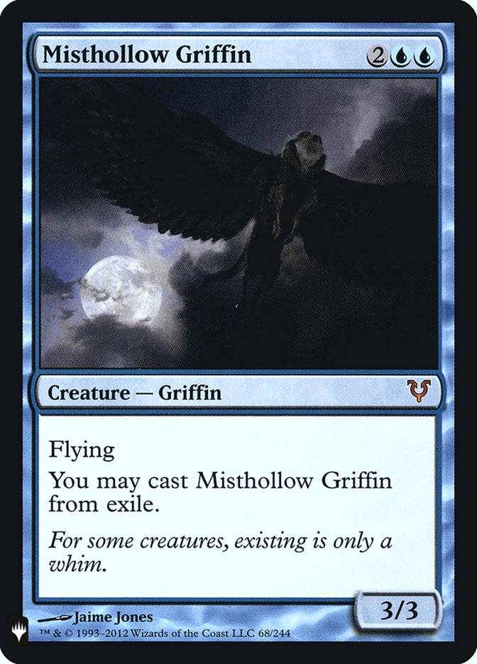 Misthollow Griffin [Mystery Booster] | GrognardGamesBatavia